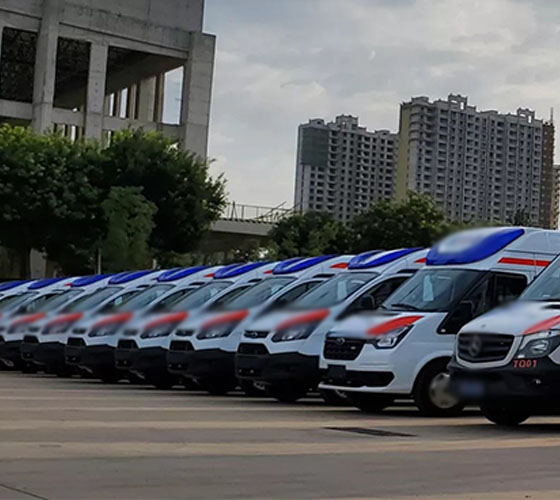 平湖市服务车队展示