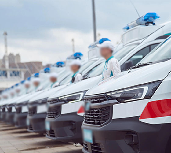 平湖市服务车队展示